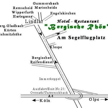Gasthuis Landgasthof Bergische Rhon 2*