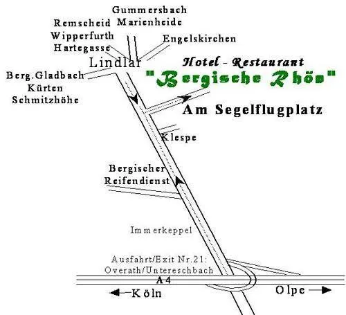 게스트하우스 Landgasthof Bergische Rhon 2*